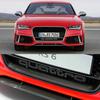 2026 Quattro Logo Emblem Badge Car 3D Stickers ABS Front Grill Lower Trim For Audi A4 A5 A6 A7 RS5 RS6 RS7 Q3 Car Accessories