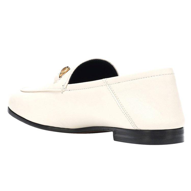 Gucci Horsebit Loafer Leather White Women's 414998 DLC00 9022