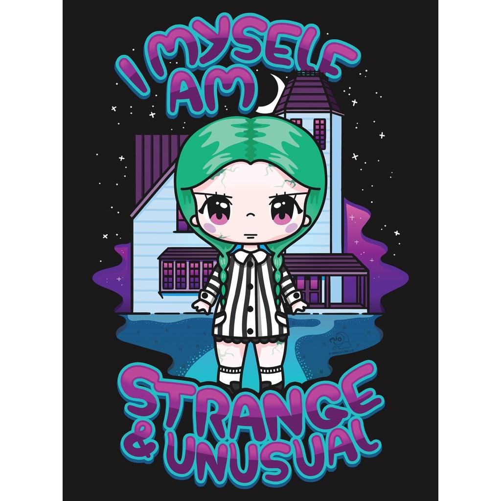 Mio Moon Damen/Damen „I Myself Am Strange & Unusual“-Trägershirt
