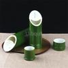 Imitation Bamboo Clear Wine Pot Bamboo Barrel Dry Ice Barrel Cuisine sushi boat bento Tattoo decorations Bamboo tube wine set