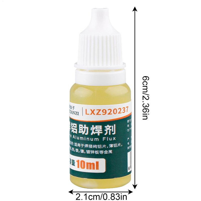 10ml/Bottle Soldering Flux Liquid Aluminum Metal Electronics Copper Soldering Flux No Water Cleaning Battery Soldering