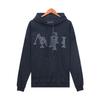 2024 Heavyweight American Style Men's Hoodie with Embroidered Letters - Autumn/Winter Casual Loose Long Sleeve.