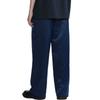 WE11DONE Casual Pants Men's Navy Blue Moderate Wide Leg Pants WDEPT234MNVMI