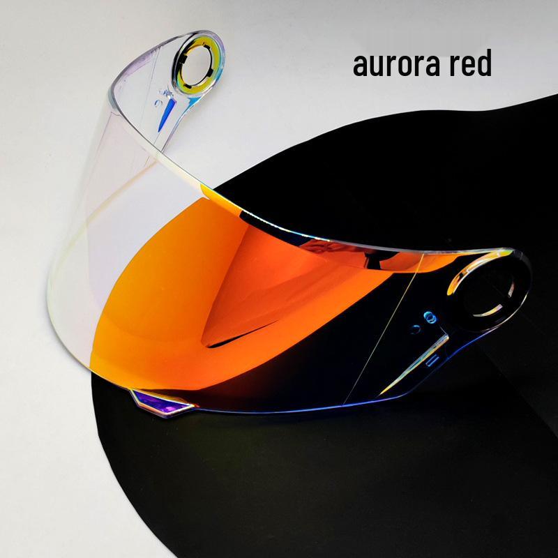 Windproof, Sandproof, UV Protection Helmet Visor for FF358/FF396/FF300 Half Helmets - Motorcycle Accessory