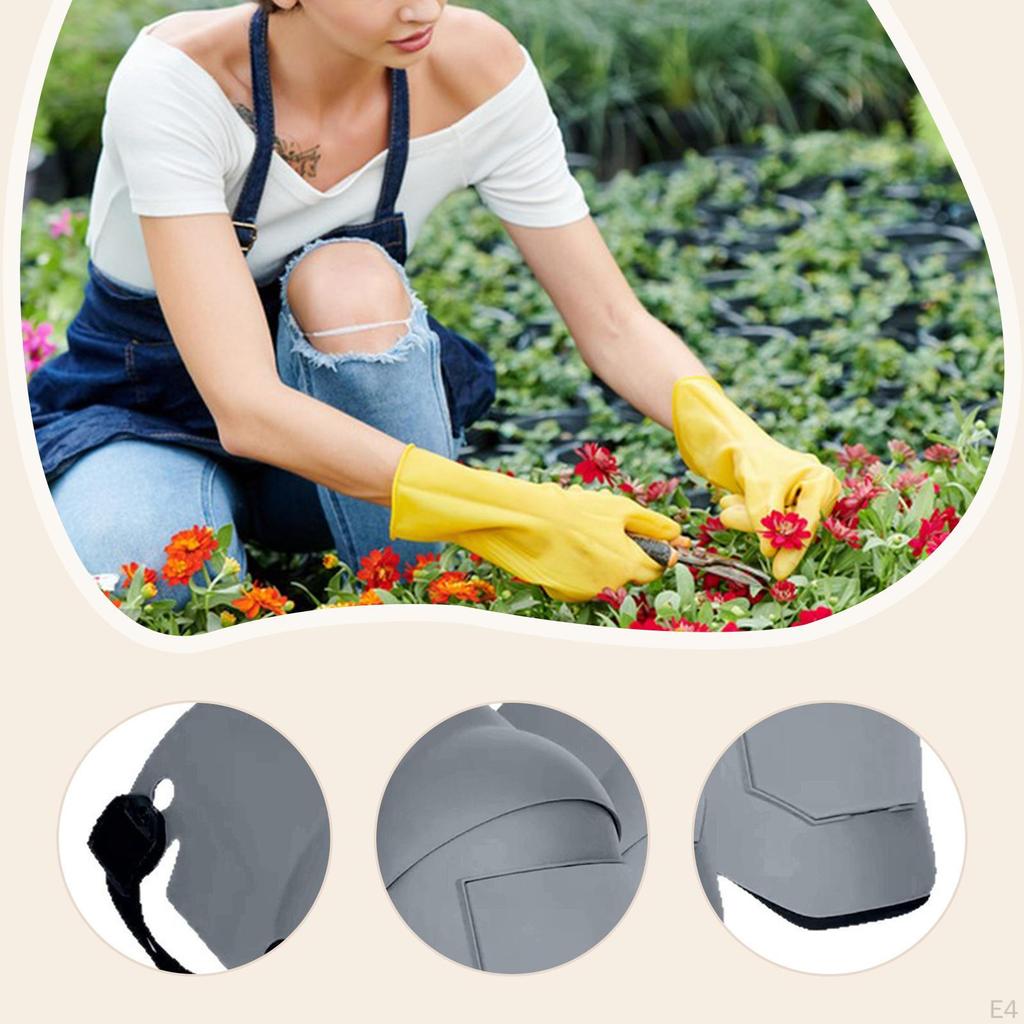 2 Pieces Knee Pads Gear Accessories Heavy Duty for Adults Floor and Carpet Cleaning