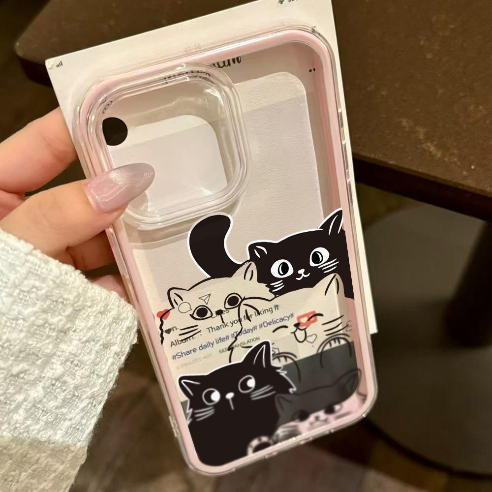 Painted Phone Case for iPhone 17 11 12 13 14 15 16 iPhone 17 12 13 14 15 16 Pro 17 12 13 14 15 16 Pro Max  High Quality Painted Animal Cute Phone Case