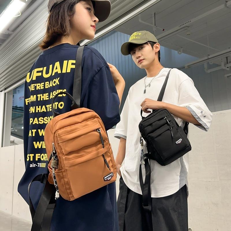 High value style simple leisure travel lightweight backpack women's versatile small schoolbag college student backpack