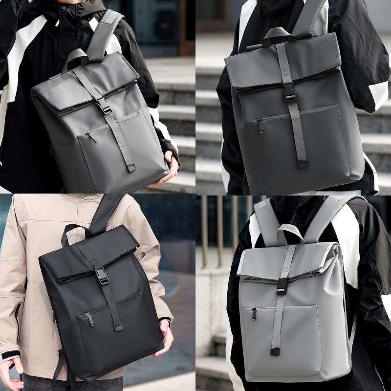 Lightweight Travel Backpack With Shoulder Strap Large Capacity Multifunctional Compartments School Essentials Bag