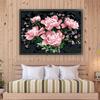 Kit Fai da Te Ricamo Completo Fiore Perline 9CT per Decorazione Soggiorno Camera da Letto