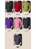 Machine-Washable Men's Wool Sweater, Half-High Neck, 450g Australian Wool, Warm Base Layer, Autumn/Winter 4A Grade.