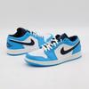 553558-144 Nike Air Jordan 1 Low University Blue UNC Dark Powder Navy (Men's)