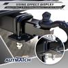 AUTMATCH Hitch Tightener Anti-Rattle Clamp, Heavy Duty Hitch Stabilizer for 1.5" and 2" Trailer