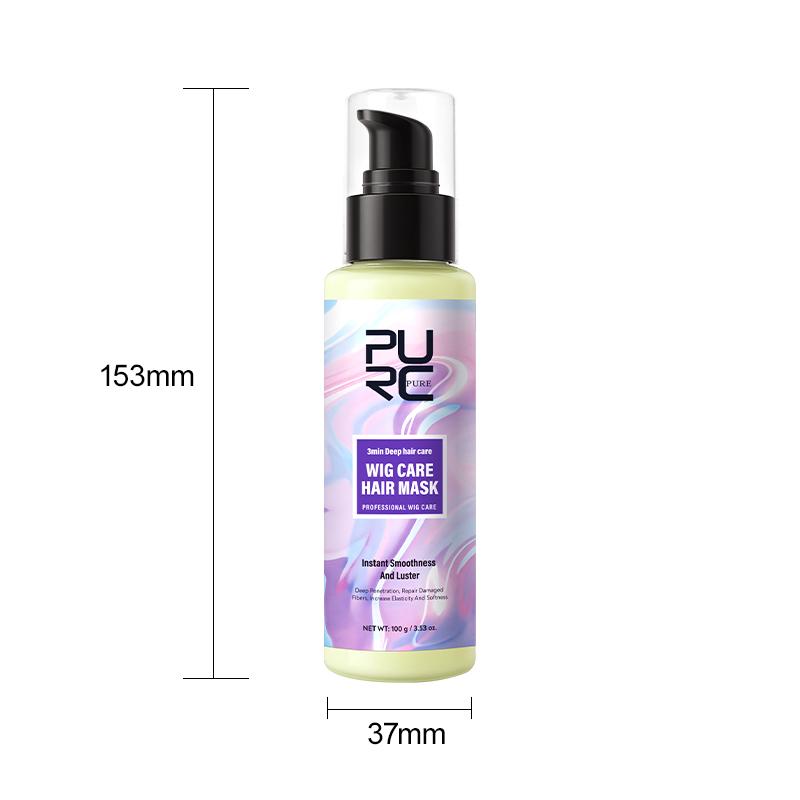 PURC Collagen Hair Mask Repairs Dry Damage Improves Frizzy Hair Treatment Anti Breakage Splitting Smoothing Nourishing Hair Care