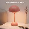 1Pc Rechargeable Flower Bud Table Lamp, Ambient Lamp, Bedroom Modern Simple and Atmospheric Table Lamp, Decorative Lamp