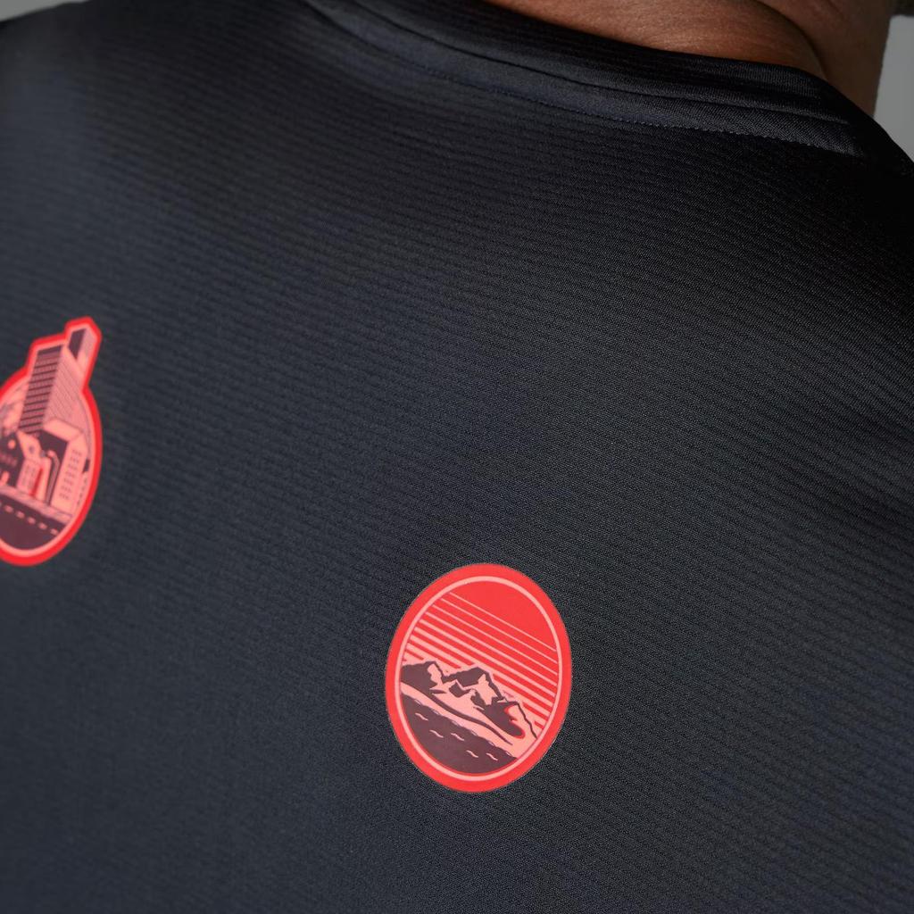 Adidas Adizero He TM Hakone Limitovaná edice Pohodlné sportovní Měkké Prodyšné Pánské topy s dlouhým rukávem Černé JD1742