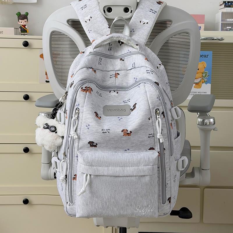Schoolbag high value small fresh sweet versatile backpack cute cartoon large capacity backpack junior high school college student schoolbag