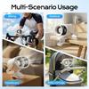 4 Speeds Silent Mini Bladeless Electric Fan LED Display Clip-on Fan New Air Cooler