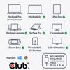 Club3D USB Type-C Bidirectional Switch, 8K60Hz/4K120Hz, 10Gbps, PD3.0, 100W, 2 Inputs/1 Output (CSV-2511)