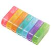 Rainbow Color 7 Days AM PM Medicine Storage Box Pill Box Medicine Dispenser Health Care Tool