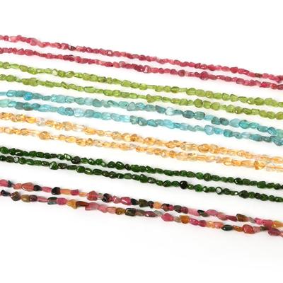 Apatite Stone Beads, Natural Irregular Shape with Straight Hole for DIY Jewelry Making
