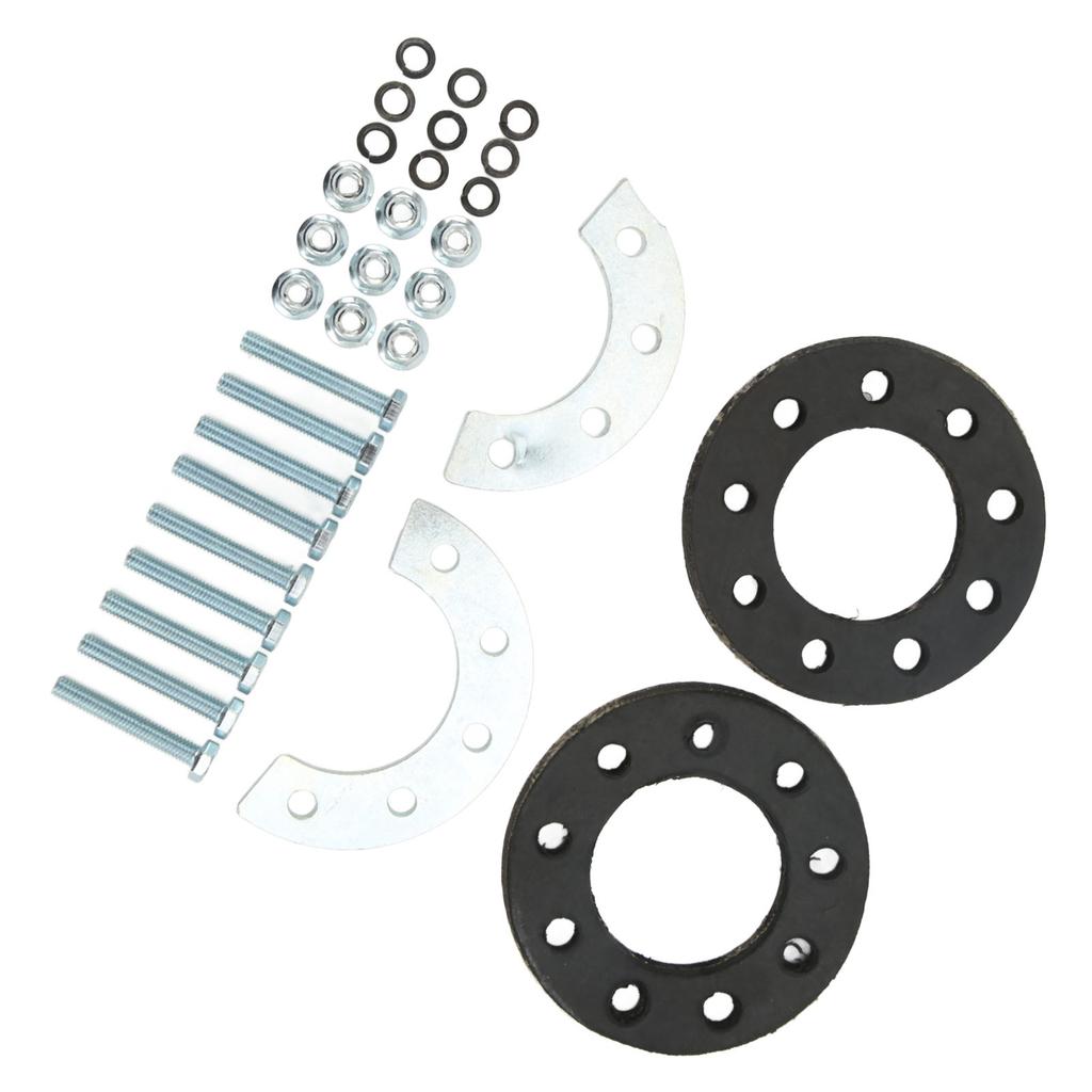 9 Holes Sprocket Mount Kit Aluminium Alloy Backing Plate Reinforced Washer Kit for 49‑80CC Electric Bicycle Motorcycle