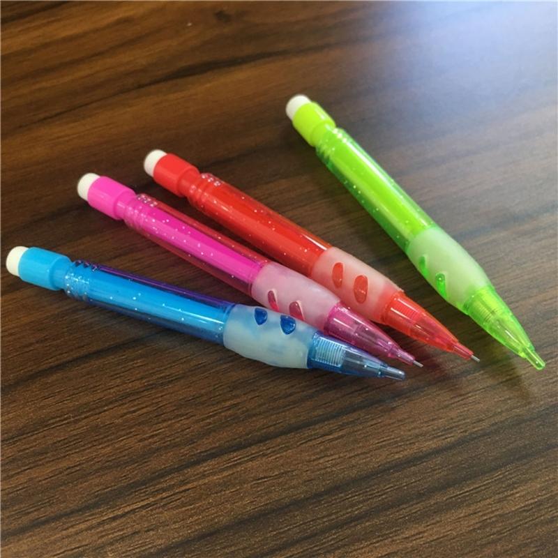 20Pcs Small Automatic Pencil with Small Eraser 0.7MM Mechanical Pencil Automatic Drafting Pencil for Writing Drawing