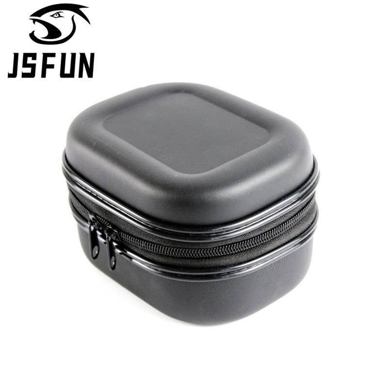 Fishing Reel & Lure Hard Shell Storage Bag - PU Protection Box чёрный