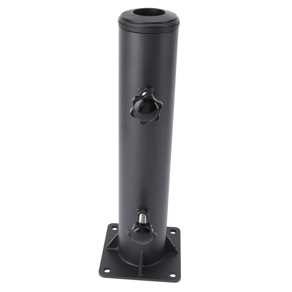 Suporte de Guarda-Sol de Pátio Profissional Metal Forte Suportando Carga Construção Robusta Montagem em Deck Guarda-Sol