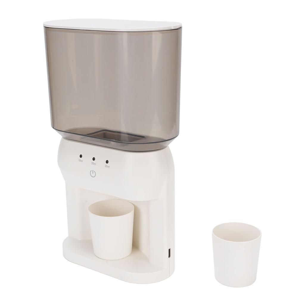Väggmonterad munsköljsdispenser 600 ml kapacitet 3 växlar intelligent induktion munsköljsdispenser