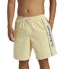 Quiksilver JAM Shorts, Double Piping, 19-inch Length, with Inner Shorts, AQYJV03157 YED0, Small