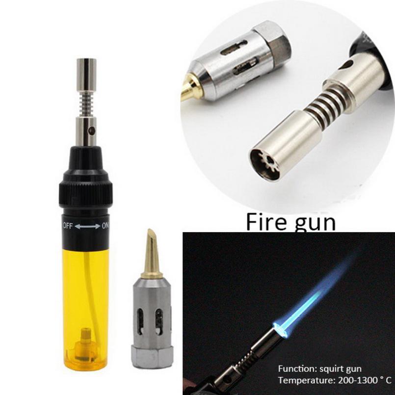Gas Welding Soldering Iron Welding Pen Burner Blow Torch Gas Soldering Iron Cordless Butane Tip Tool