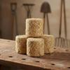 4 Pieces Miniature Hay Bale Realistic Effect Straw for Dollhouses