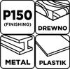 Sandpaper 93 X 230 Mm, P150, 5 Pcs, Without Holes