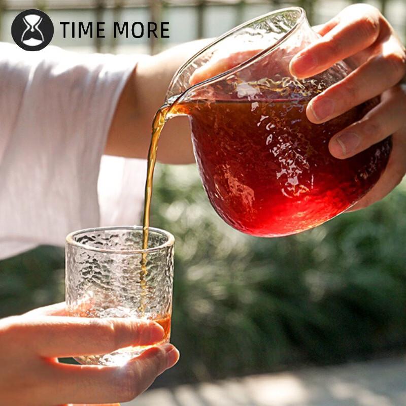 Набор стеклянных кофейных серверов Timemore с молотковой обработкой