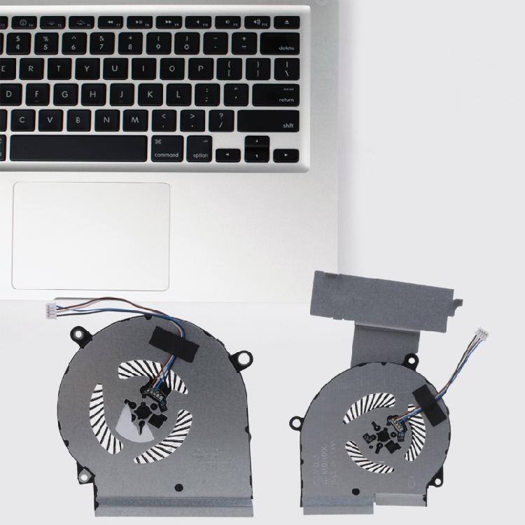 CPU GPU Cooling Fan for HP OMEN 4 Pro 15-DC TPN-Q211 Laptop Graphics Card Fan