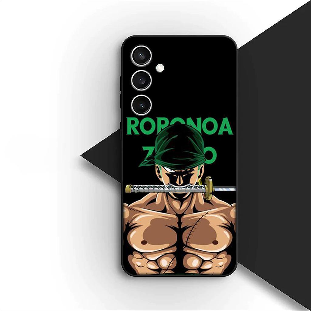 Cover for Samsung Galaxy S20 S22 S21 FE Ultra Plus A07 A17 A15 A16 A25 A57 A37 Phone Case Roronoa Zoro Nami One Luffy Pieces