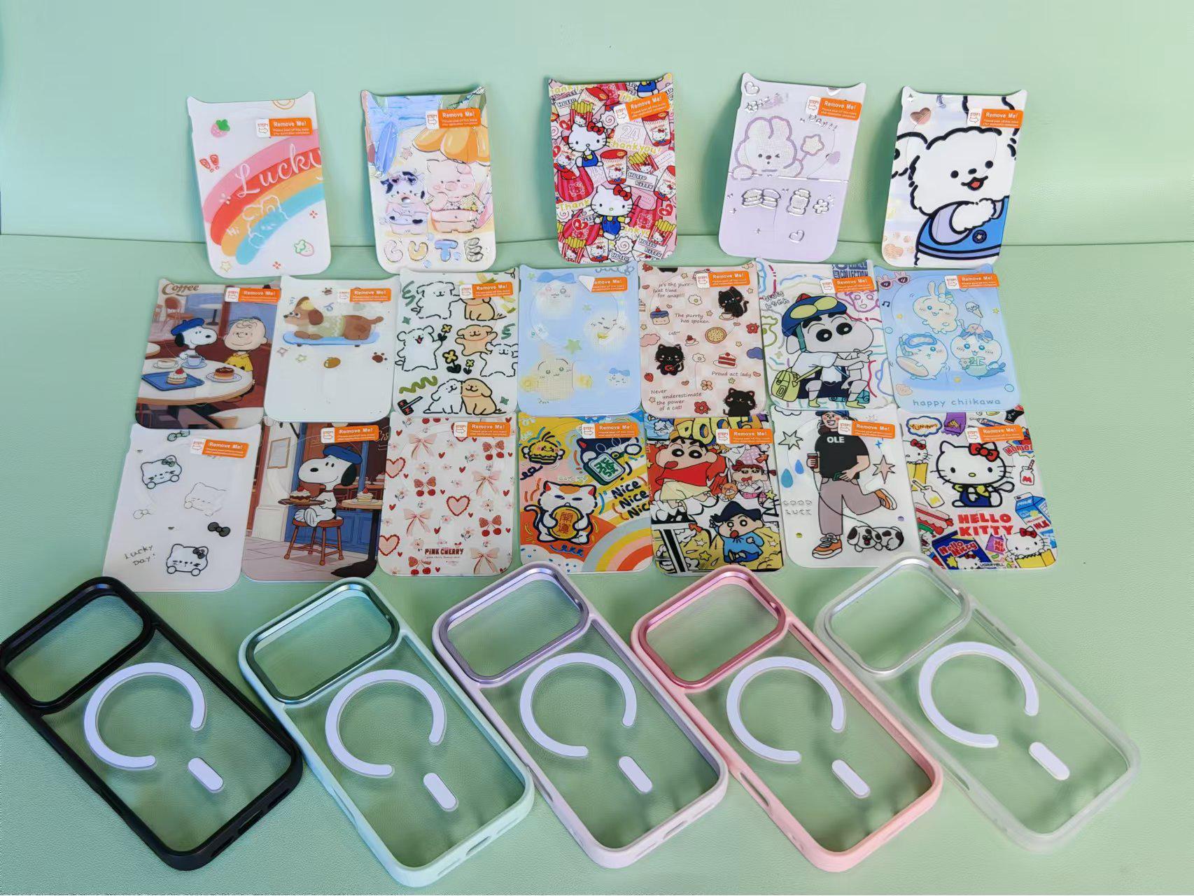 

Funny Zoo Magnetic Drop-Proof Acrylic Phone Case for Apple Apple 17 Air