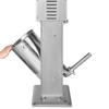 Electric Sausage Stuffer, 33 LBS / 15 L Vertical Meat Stuffer, Stepless Speed Control and Foot Pedal, Stainless Steel Heavy Duty Sausage Filler with 4