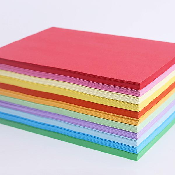 Color Copy Paper A4 80g 100 Sheets - Pink & Yellow for Crafting & Origami