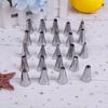 24/36/48 Pcs Edelstahl Icing Friedliche Düsen Werkzeuge Set Box Kuchen Dekorieren