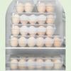 Stackable Design Egg Storage Box With Lid Egg Tray Multi-Purpose Egg Holder  Camping Use