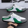 Fashion Net Shoes Bag Head Half Tray Large Size Shoes Men's 2025 Summer New Mesh Breathable One Pedal Lazy Shoes
