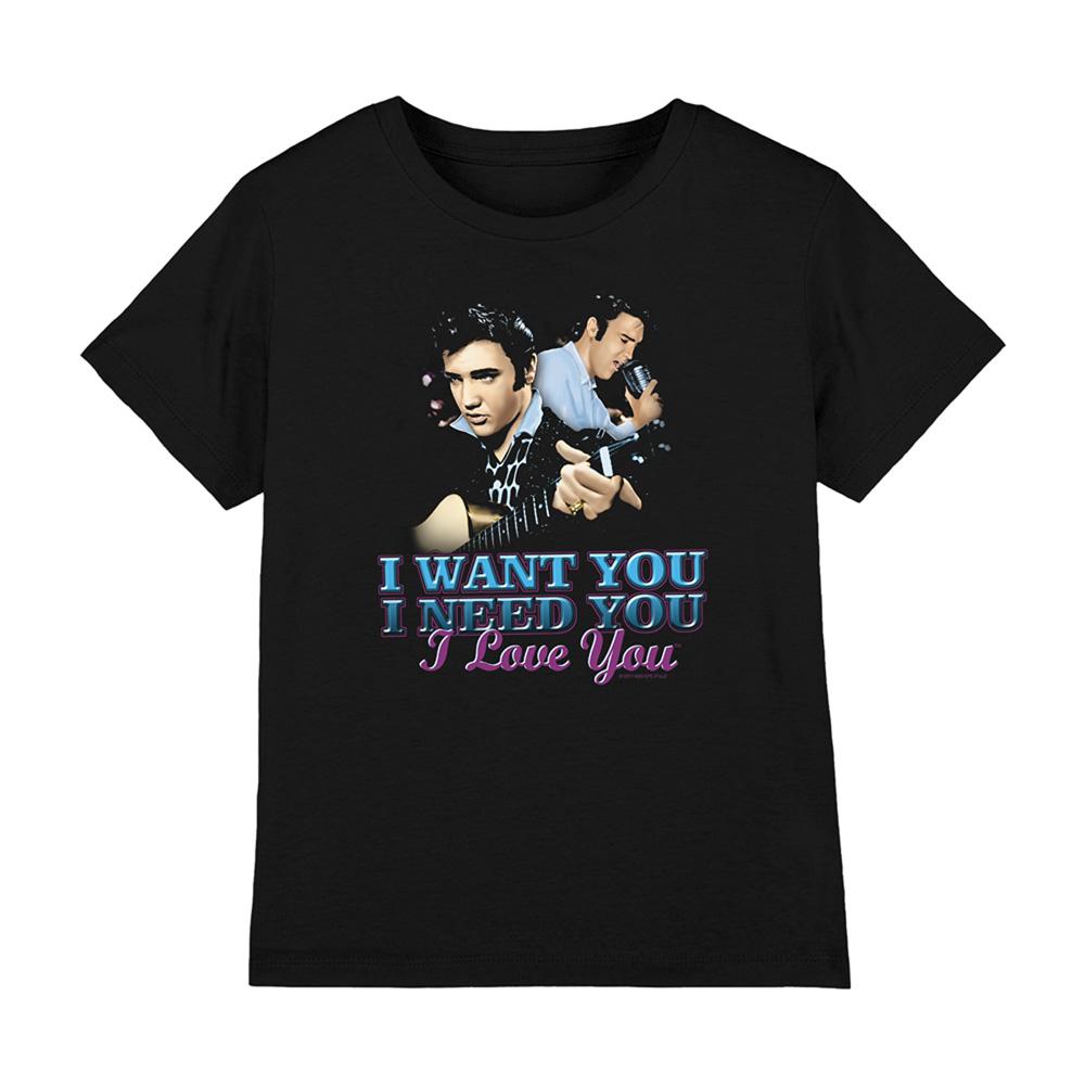 Elvis Presley Childrens/Kids I Want You T-Shirt