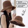 Sun Hat Women Straw Garden Style Wide Brim For Beach Summer Outdoor Relaxation