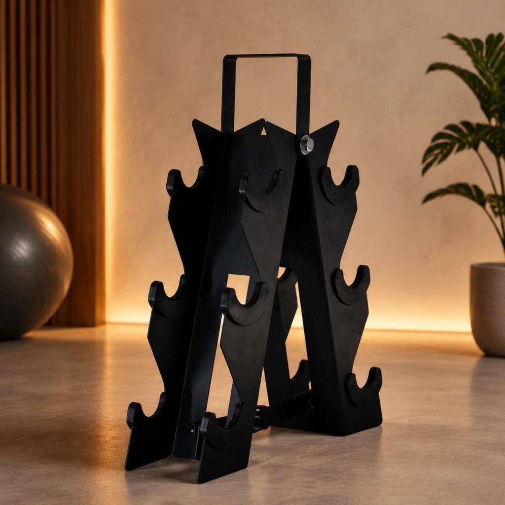 Dumbbell Storage Rack Long-Lasting Fitness Equipment Stable for Home Gym