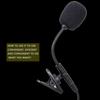 Wired Microphone Highly Sensitive Omnidirectional Pickup Anti-whistle Clear Sound Quality 3.5mm Clear Sound Mini Lapel Microphone for Conference