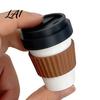 Coffee Cup Shape Clicker 3D Printed Clicker Press Fidget for Finger Stress Relief Backpack Hanging Toy with Ball Chain Relief