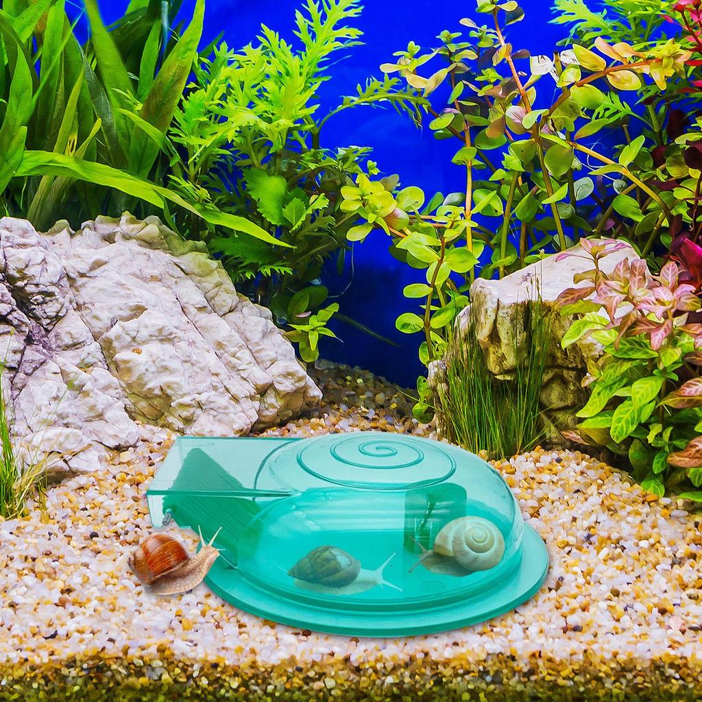 Snail Traps for Freshwater Aquarium Fish Tank Snail Catcher Aquarium Cleaning Supplies Planaria Catch Box for Household Fish