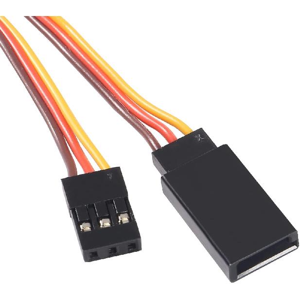 5pcs Servo Signal Reverser Rotation Inverter 5.0-6.0v Steering Gear Reverser for JR Futaba Aircraft Airplane Steering Gear and Any Servos (A)