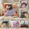 I Want To Eat Your Pancrea Pillow Case Sofa and Living Room Decorative Cushion Covers Dust-proof and Mite-proof Invisible Zipper